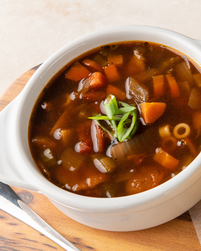 scratch1 Bowl of vegetable soup